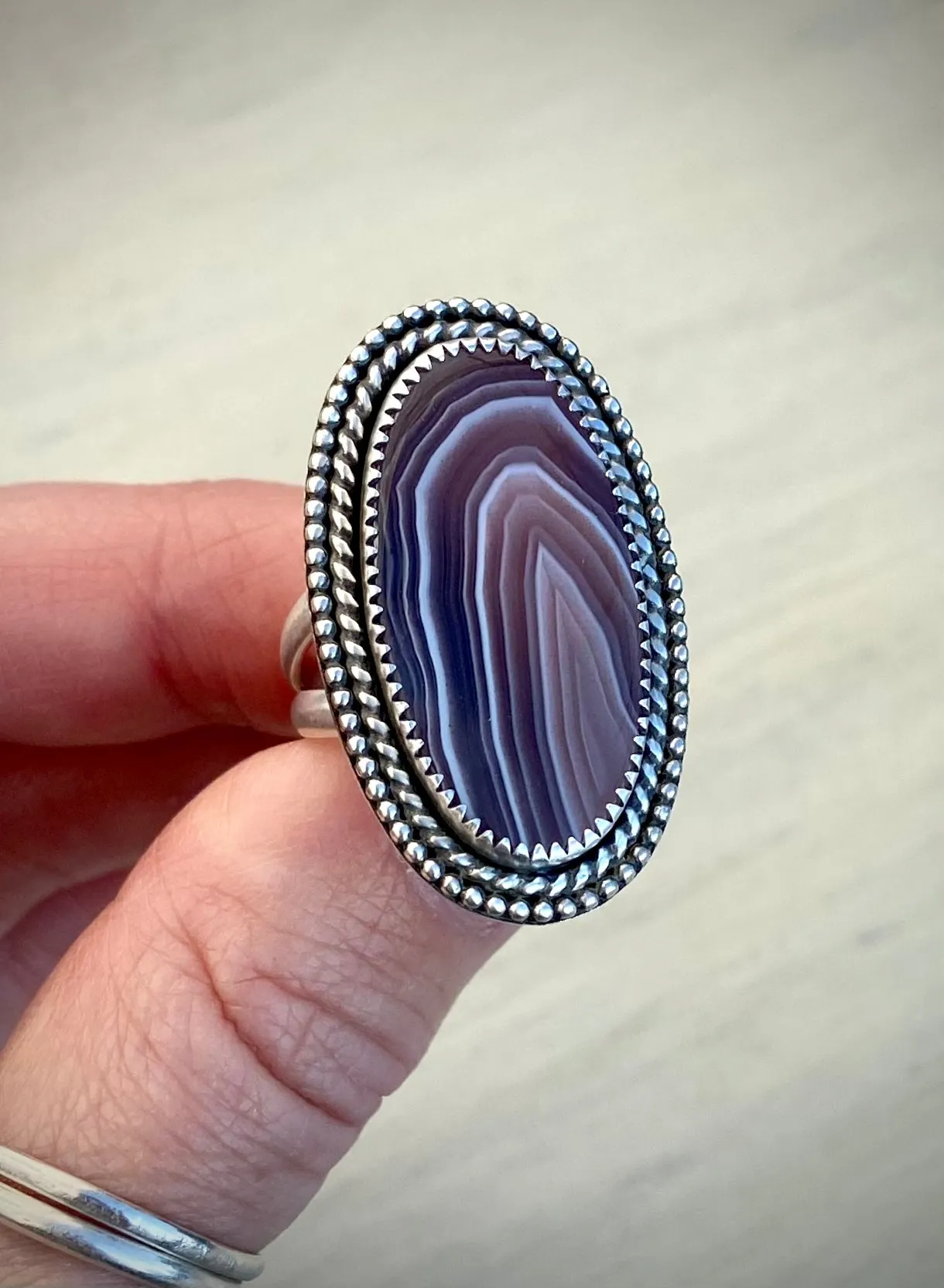 Botswana Agate Ring