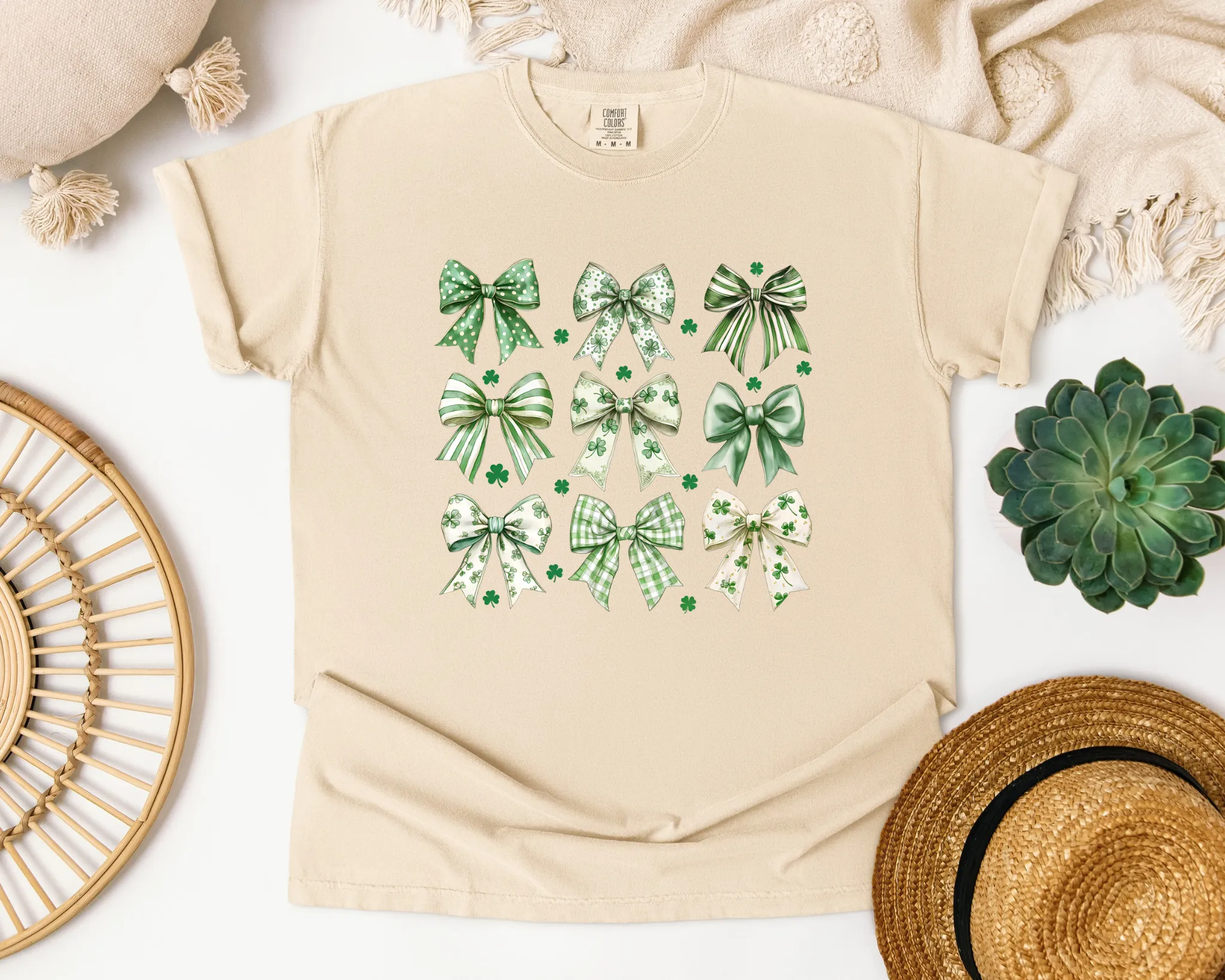 Bows St. Patrick’s Day Crew/Tee