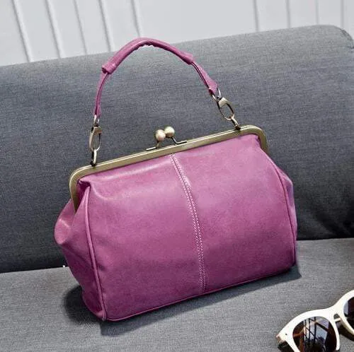 British Vintage Hardware Matte Women Messenger Bags