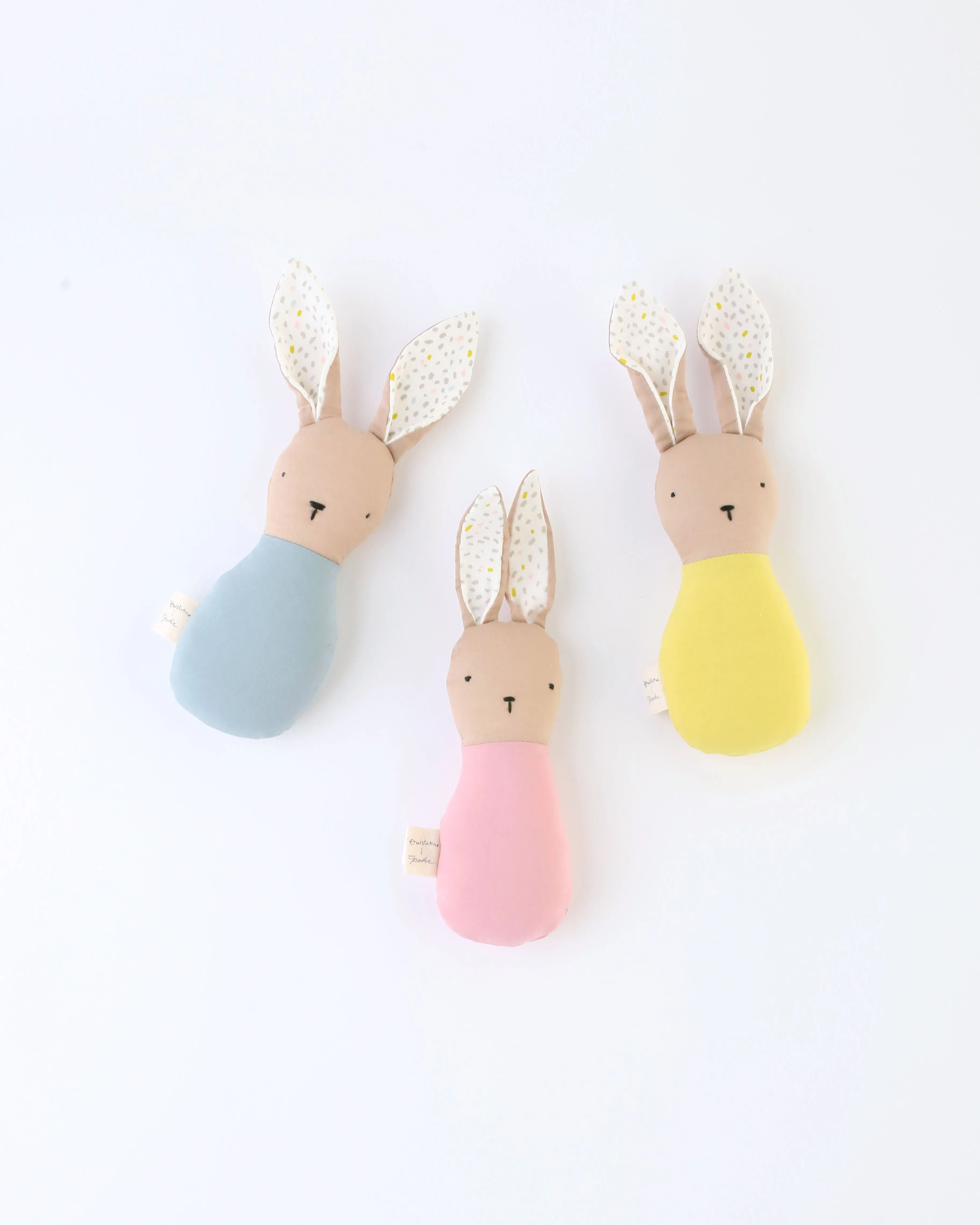 Bunny Rattle - Blue