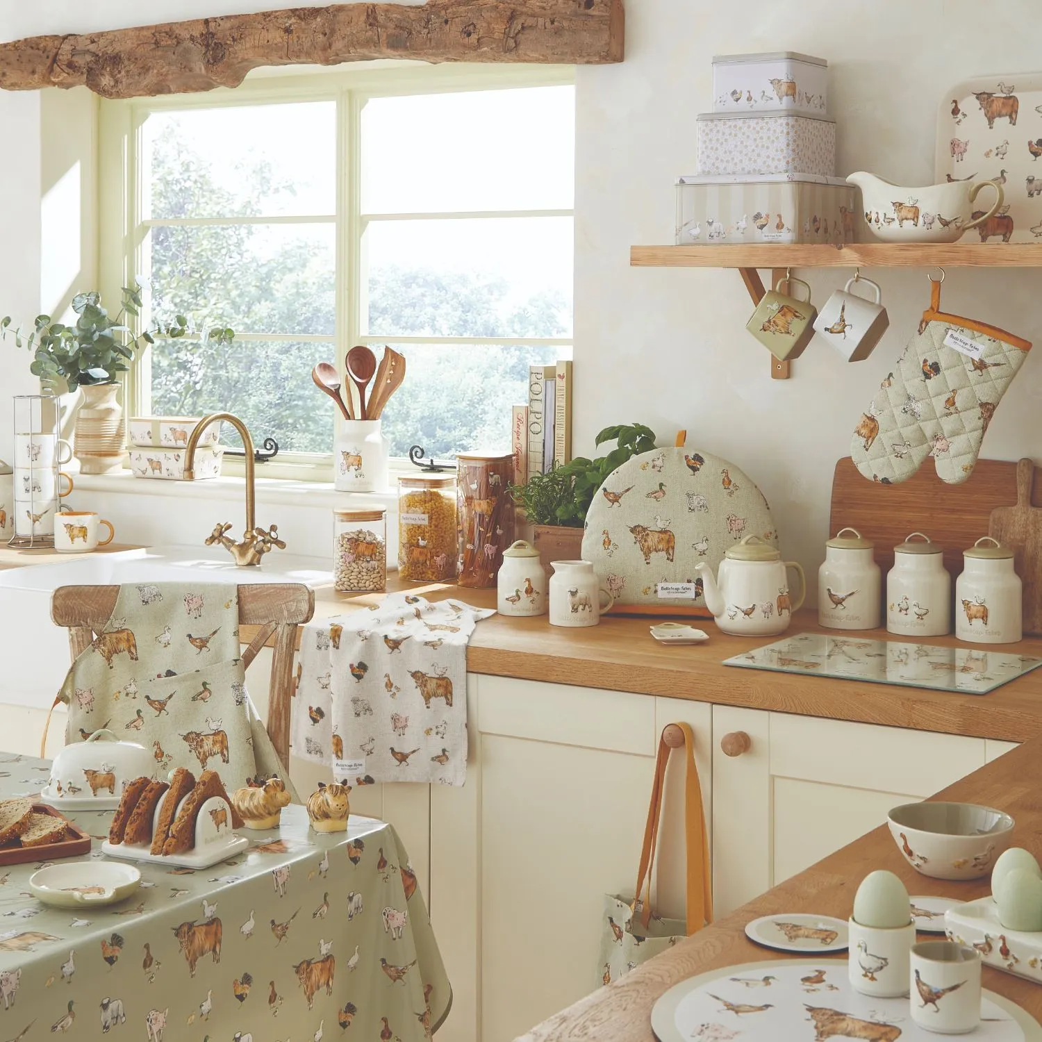Buttercup Farm Ceramic Tea Bag Tidy