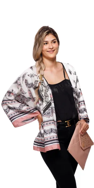BUTTERFLY GARDEN SOFT CARDI