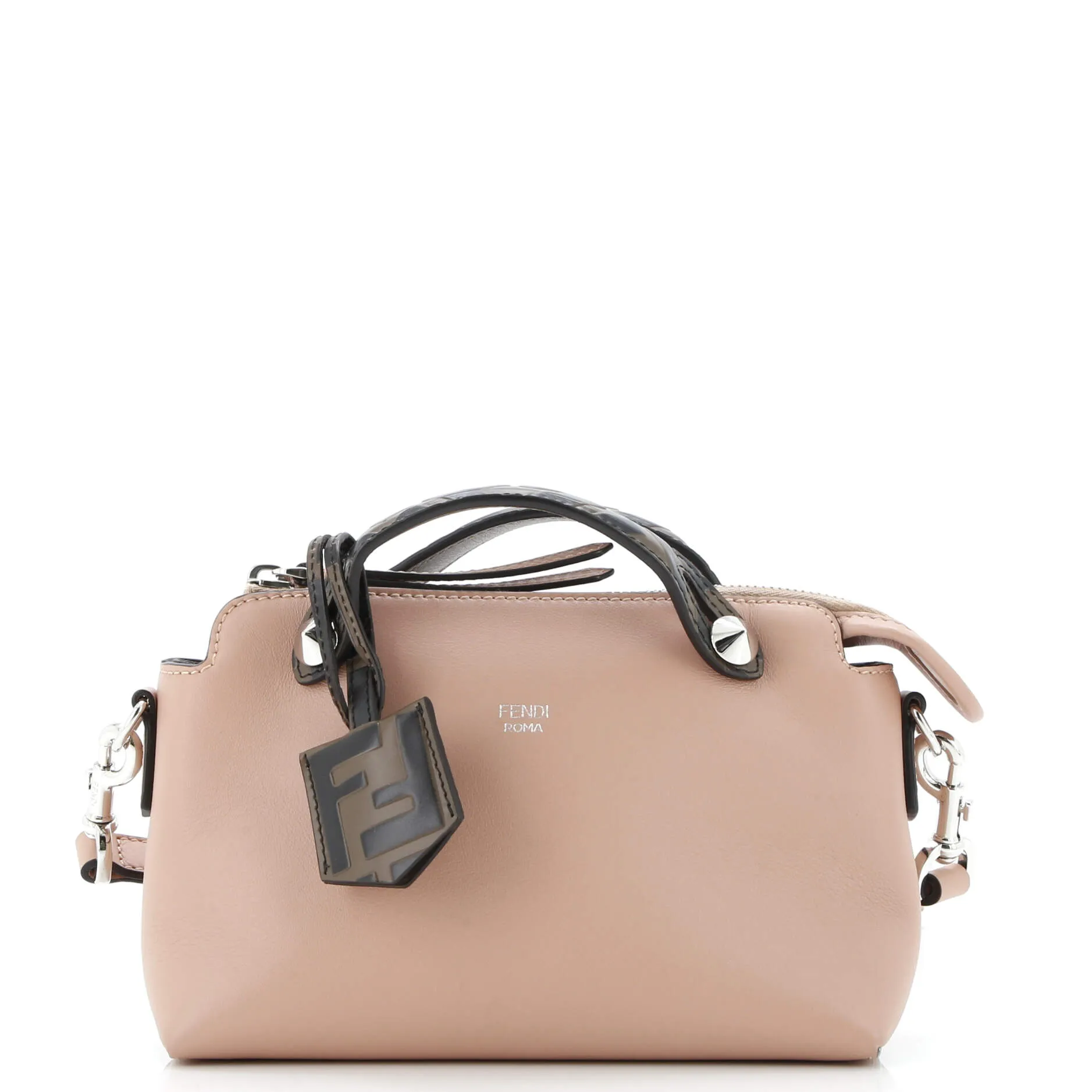 By The Way Satchel Leather with Zucca Embossed Detail Mini