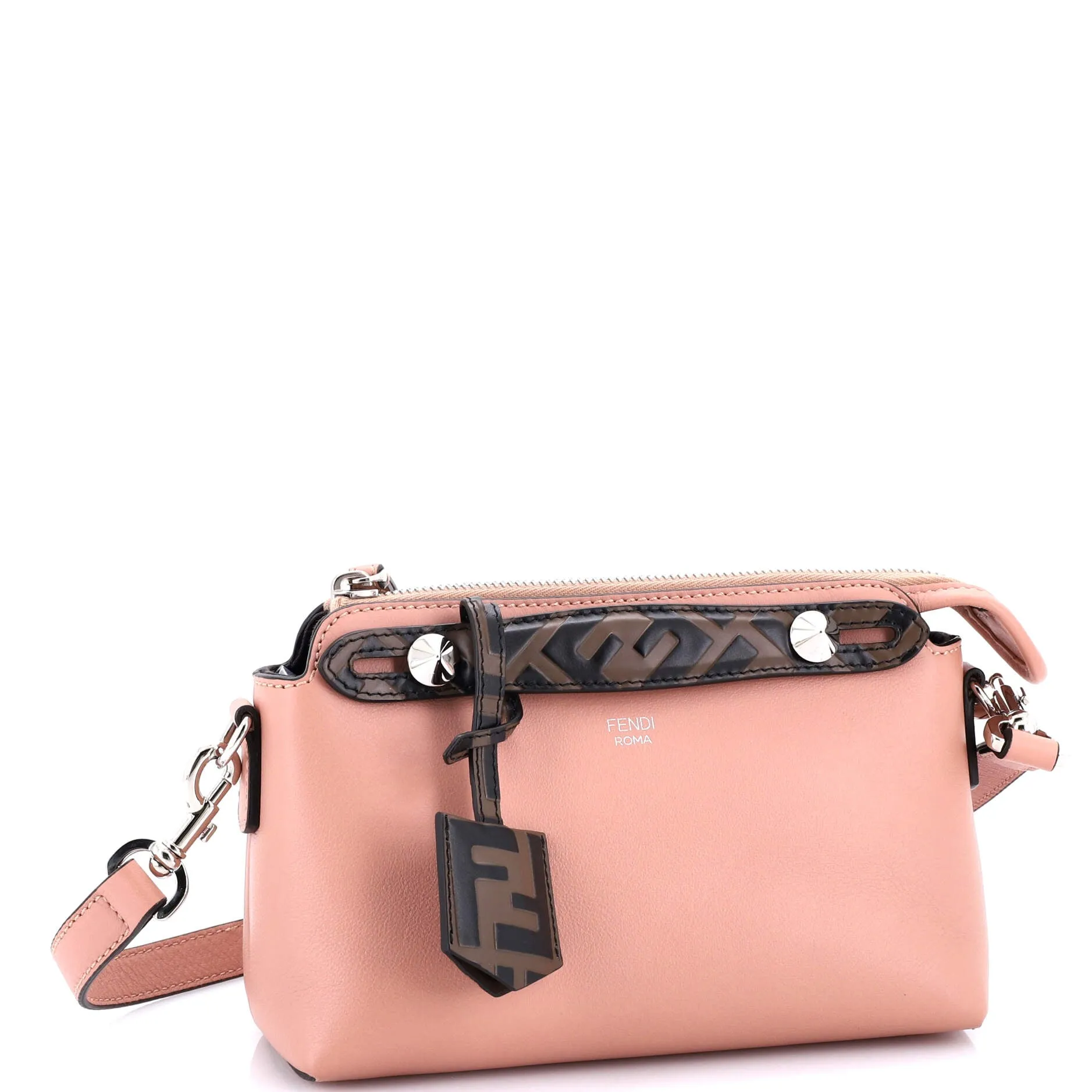 By The Way Satchel Leather with Zucca Embossed Detail Mini