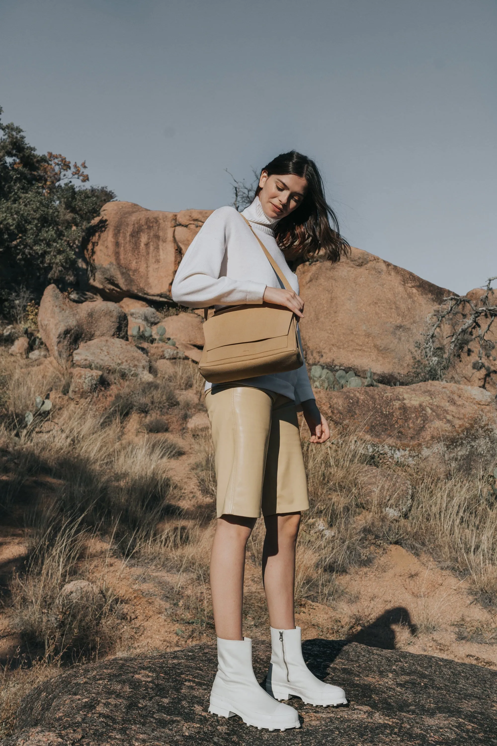 Camel Crossbody