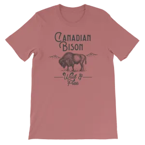 Canadian Bison Wild & Free Tee