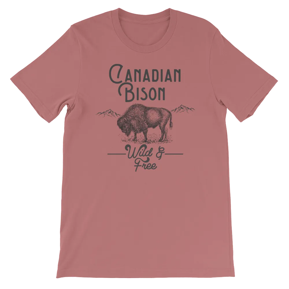 Canadian Bison Wild & Free Tee