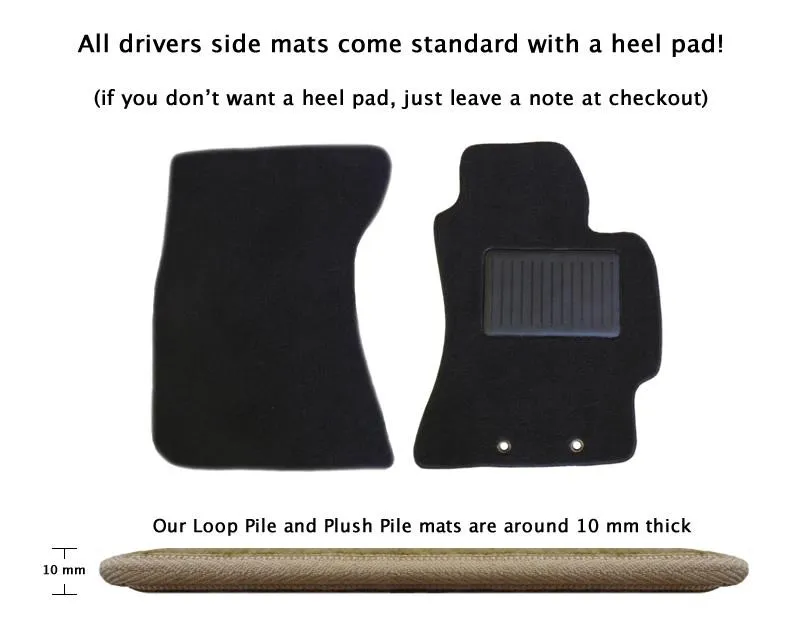 Car Mats to fit Mini Clubman / Leyland (Apr 1961- Aug 1978) PANEL VAN