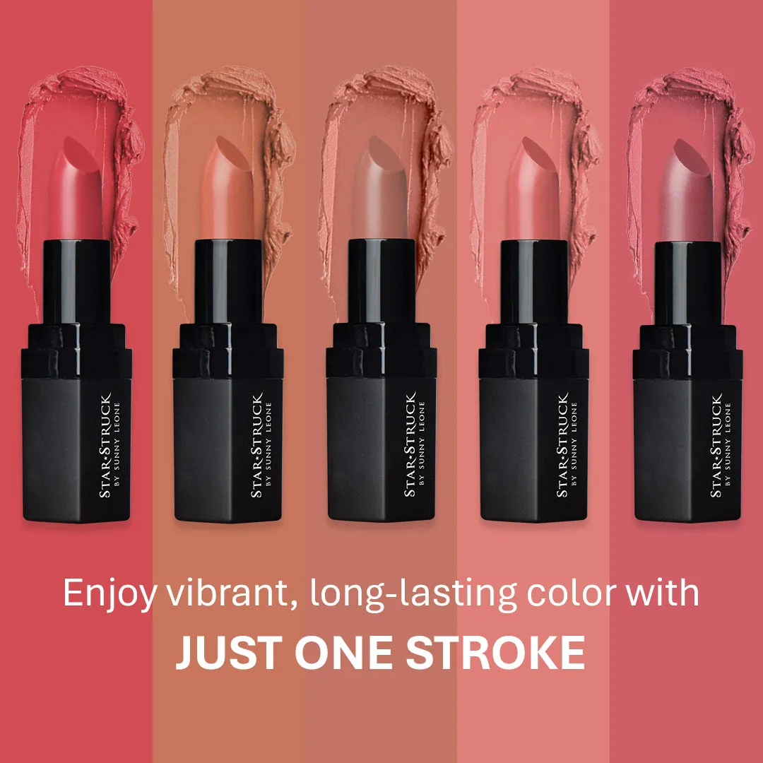 Caramello - Luxe Matte Lipstick, Caramel | 4.2gms