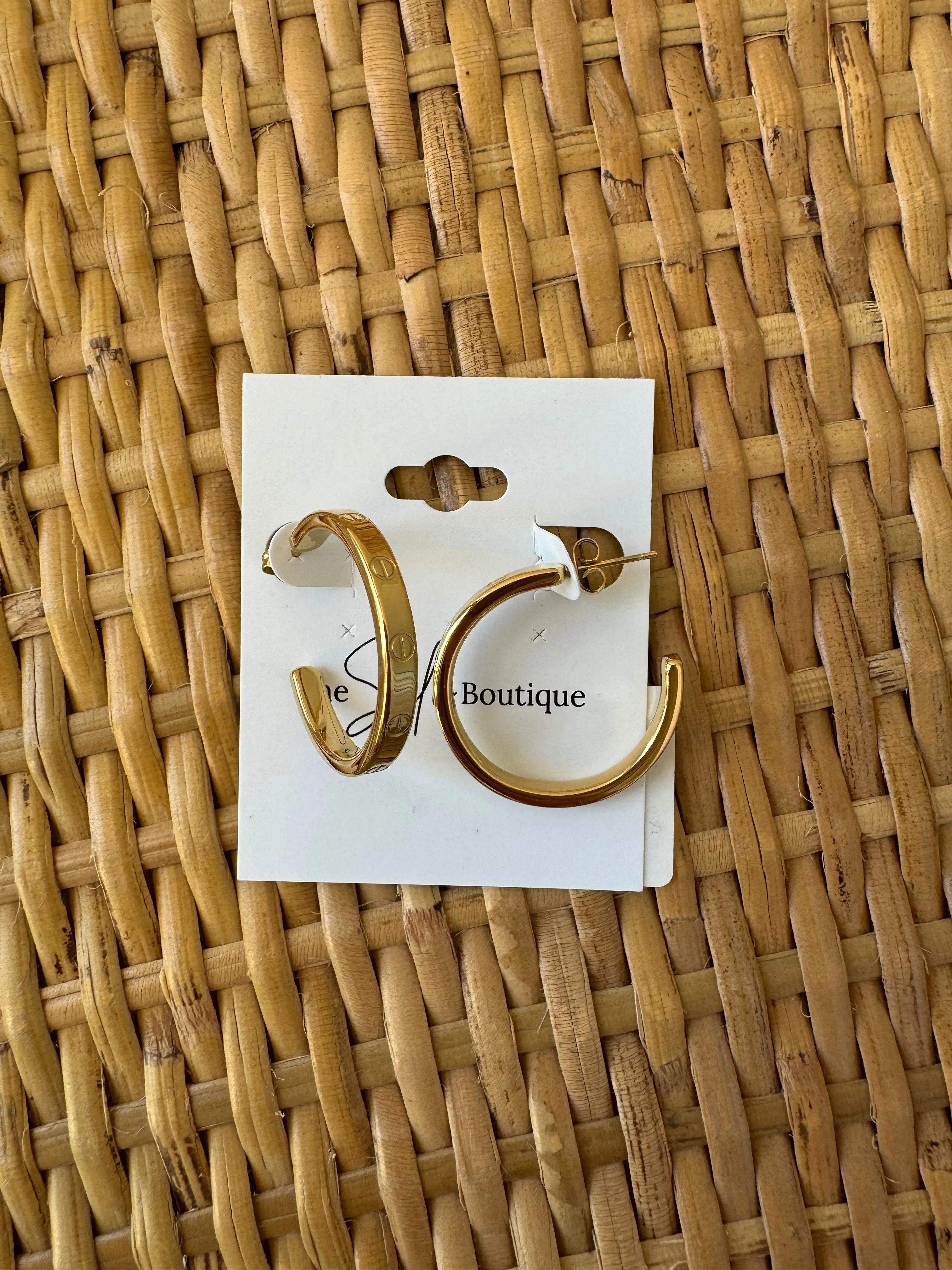 Cart Hoop Earring