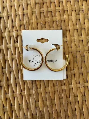 Cart Hoop Earring