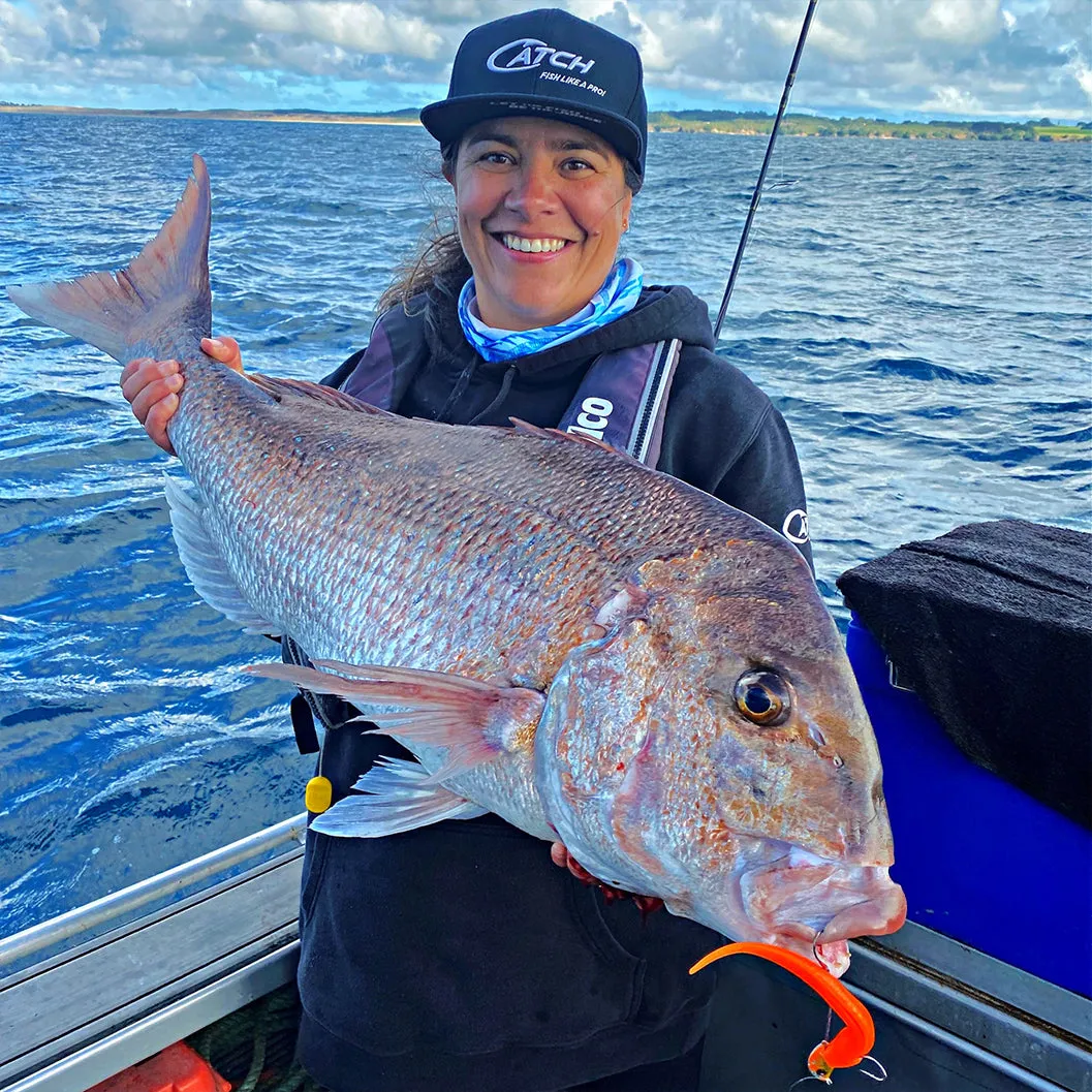 Catch Black Label Livies Softbait 5 or 7" Jerkshad - Glowing Gurnard Glow