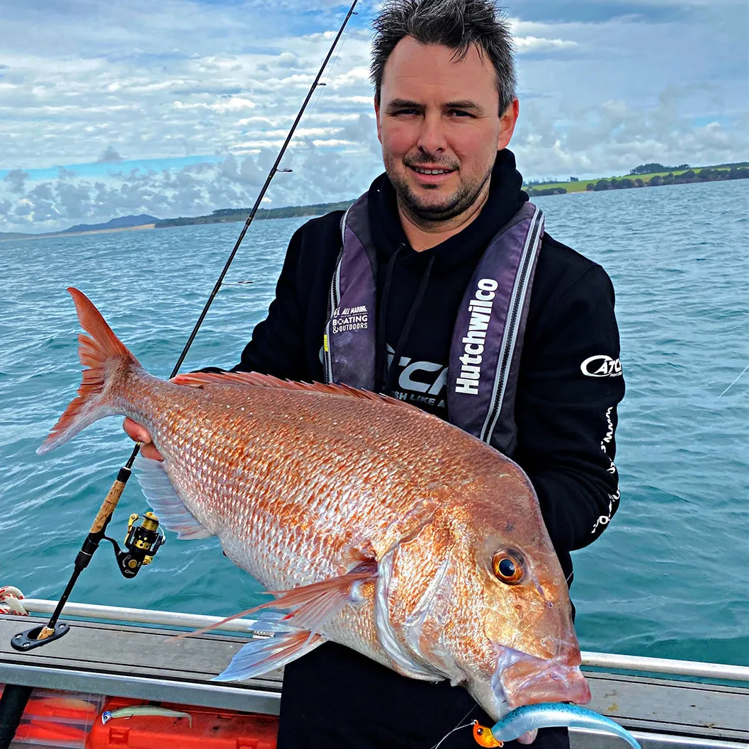Catch Black Label Livies Softbait 5 or 7" Jerkshad - Power Pilchard Glow