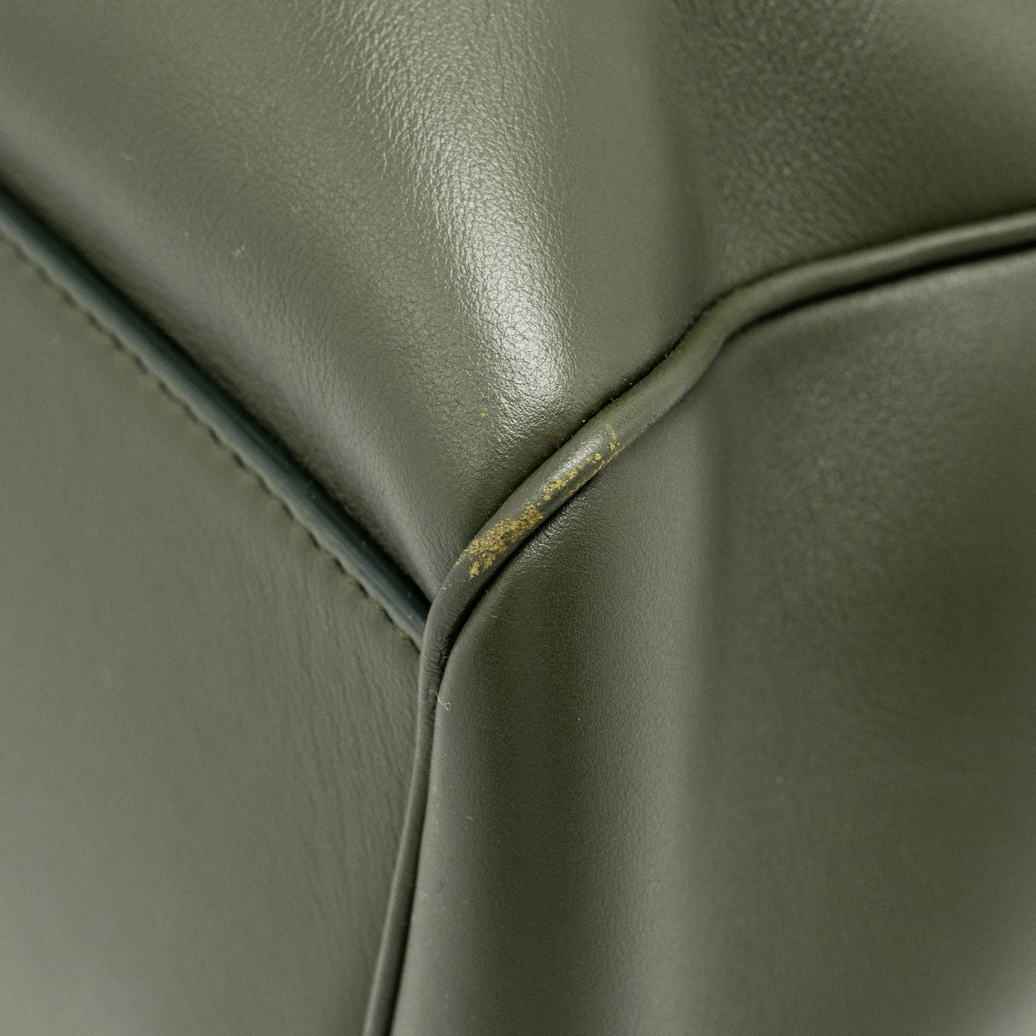 Celine Large Soft 16 Bag Smooth Calfskin Dark Green GHW