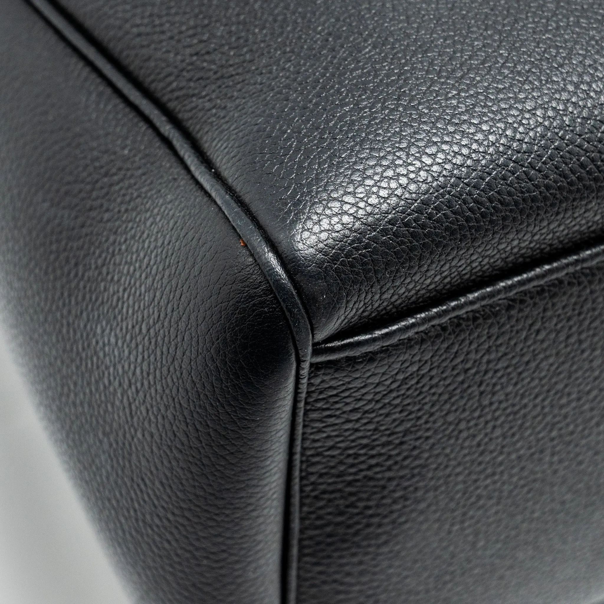 Celine Medium Soft 16 Bag Grained Calfskin Black GHW