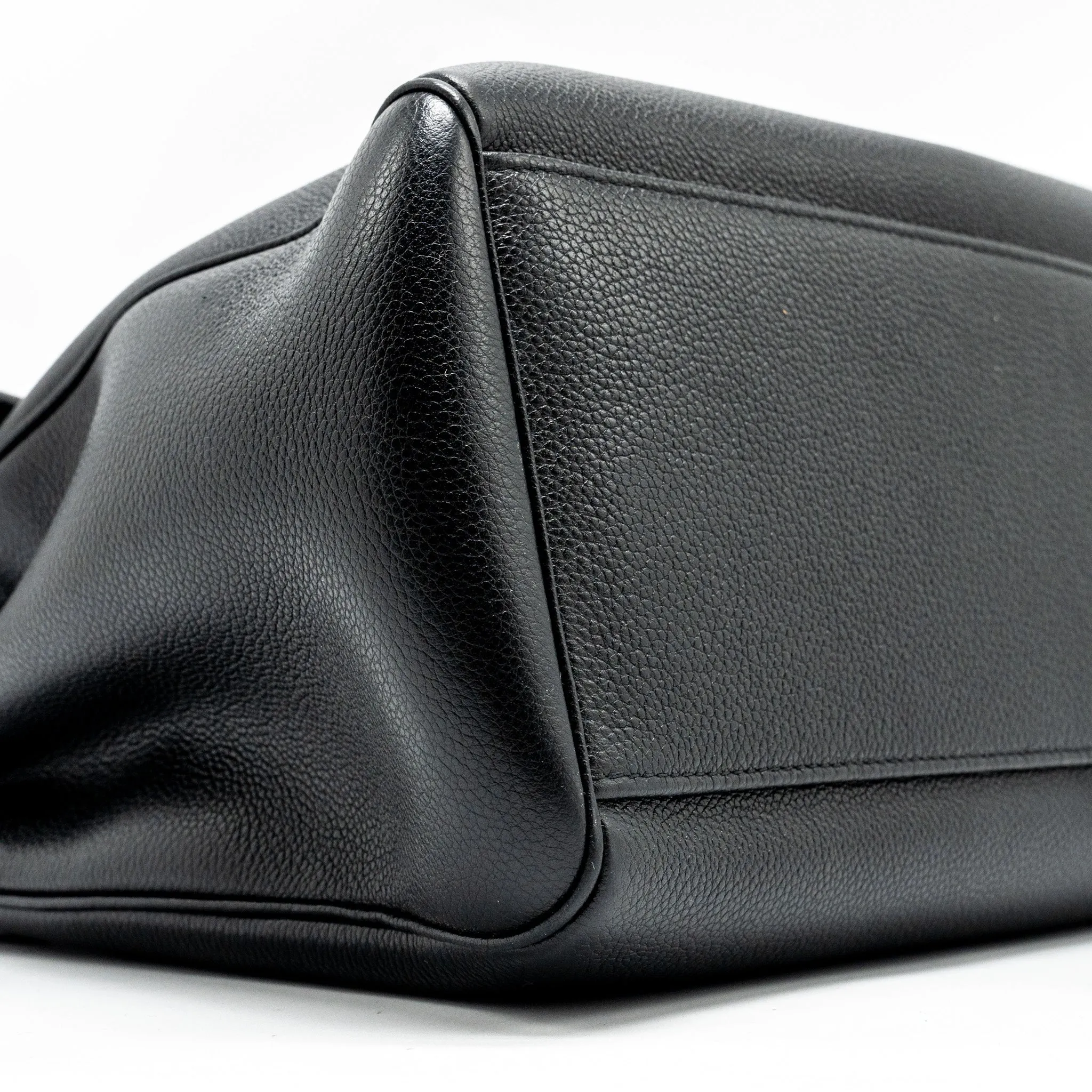 Celine Medium Soft 16 Bag Grained Calfskin Black GHW