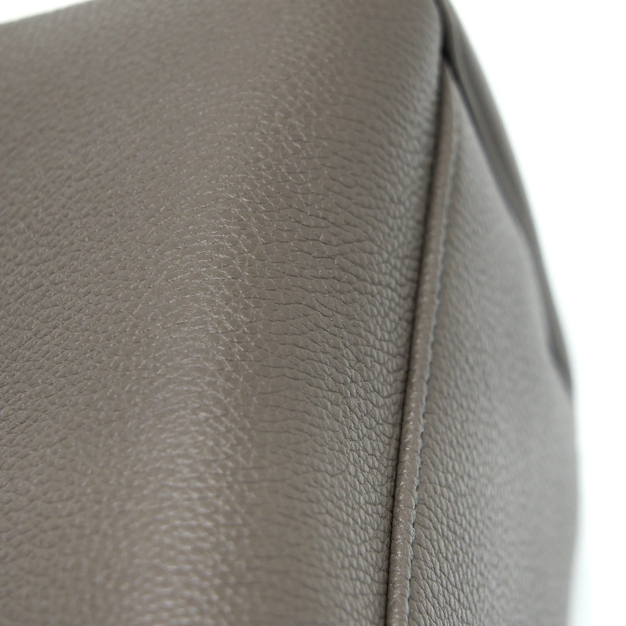Celine Medium Soft 16 Bag Grained Calfskin Dark Grey GHW
