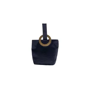 Celine Navy Micro Top Handle