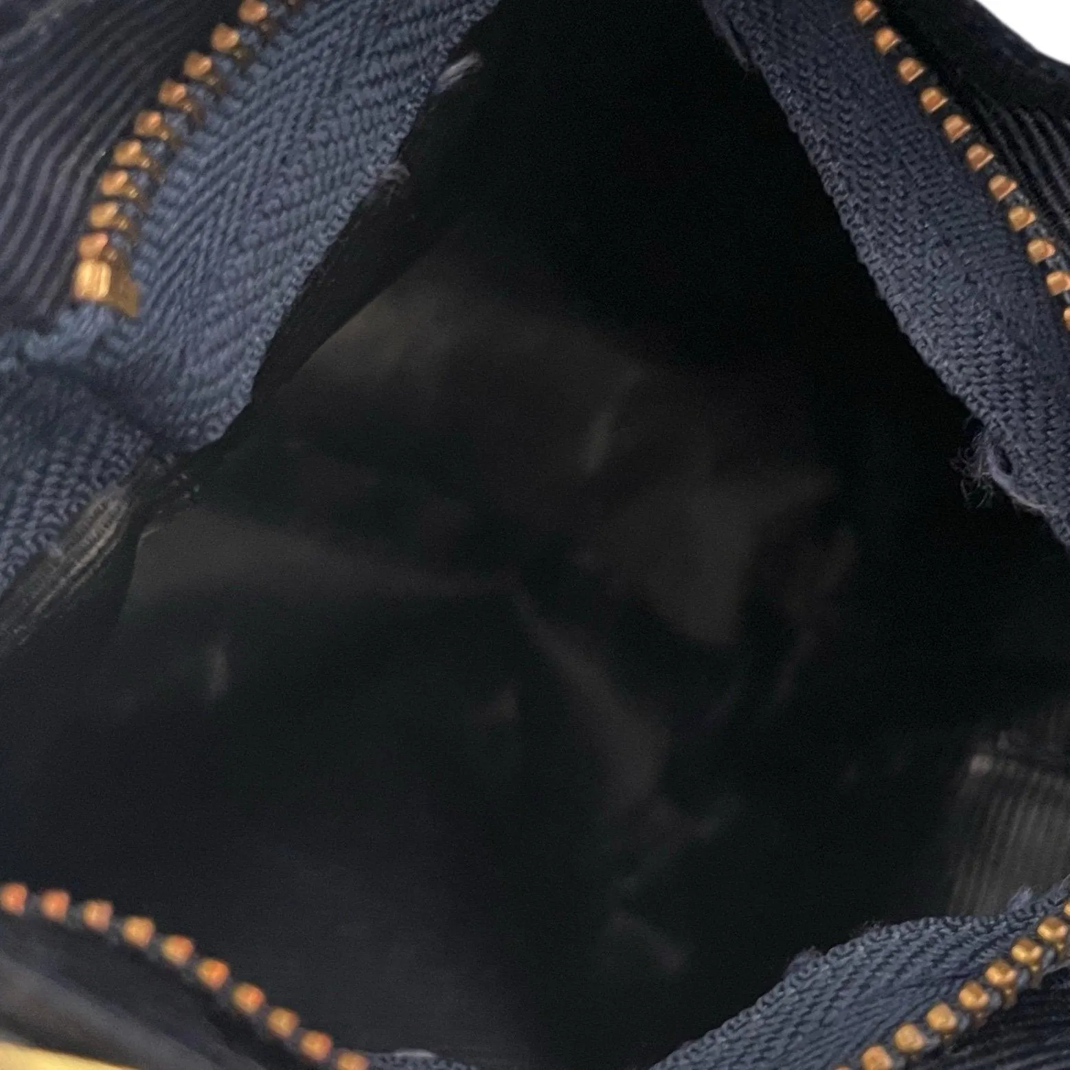 Celine Navy Micro Top Handle