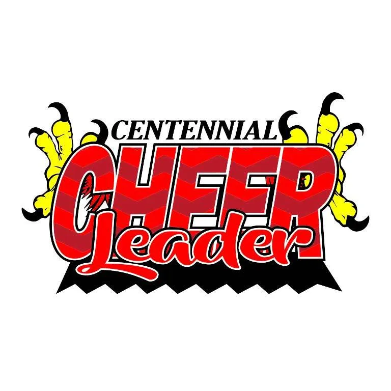 Centennial Hawks Cheerleading Graphic Decal