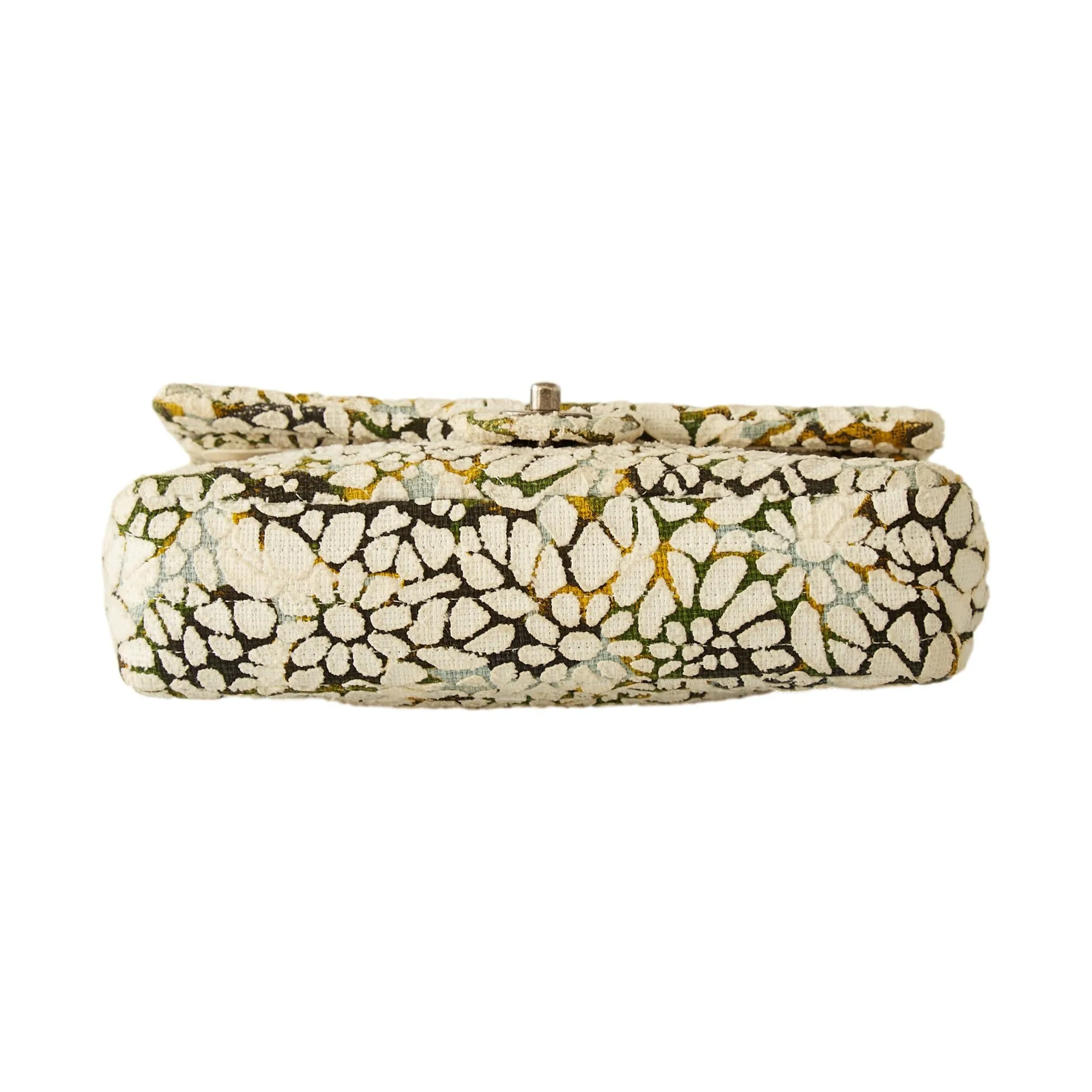 Chanel Floral Tweed Flap Bag