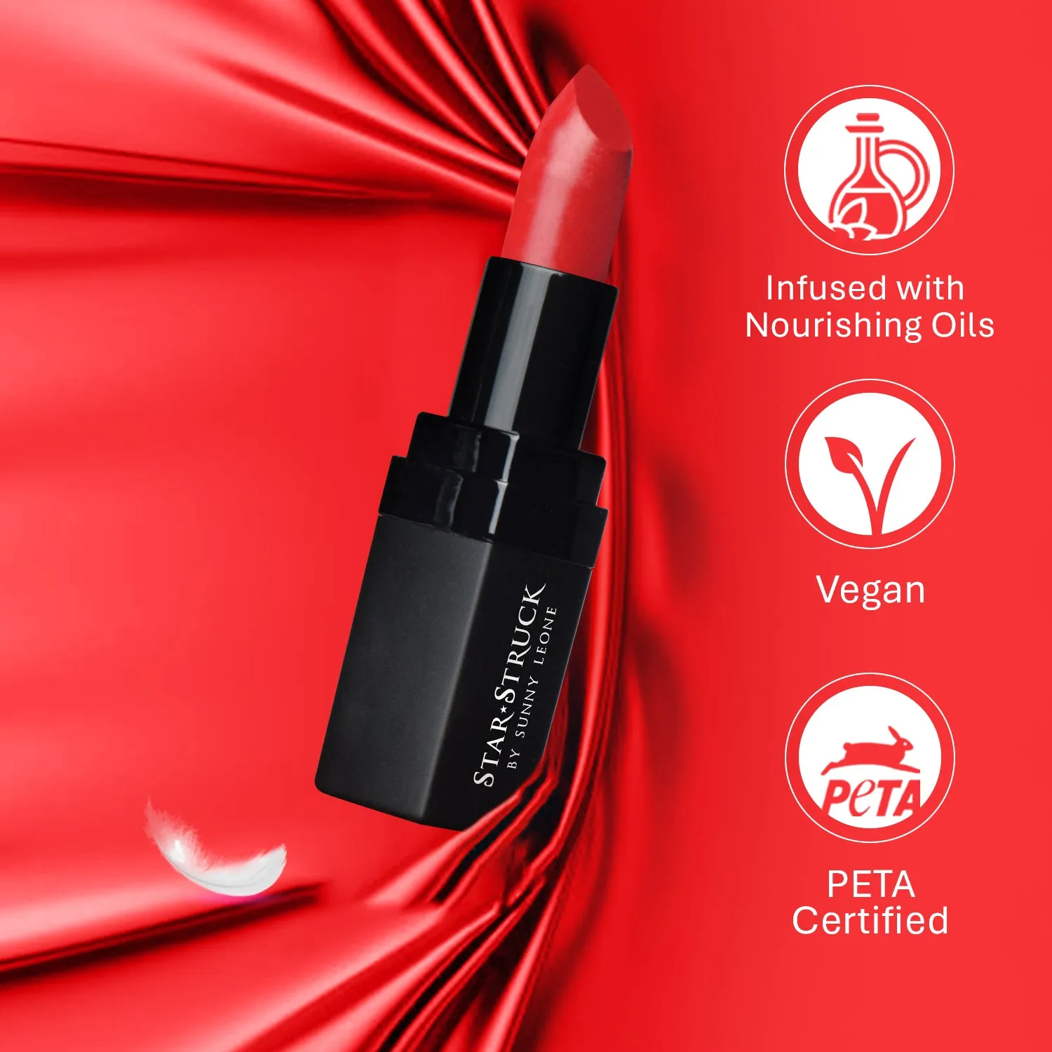 Cherry Bomb - Luxe Matte Lipstick, Red | 4.2gms