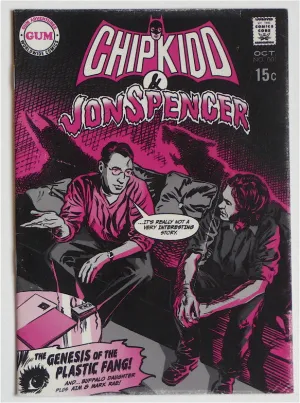 Chip Kidd & Jon Spencer:  The Genesis of the Plastic Fang