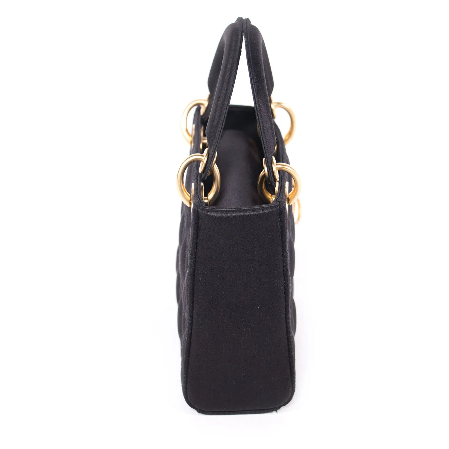 Christian Dior Satin Micro Lady Dior