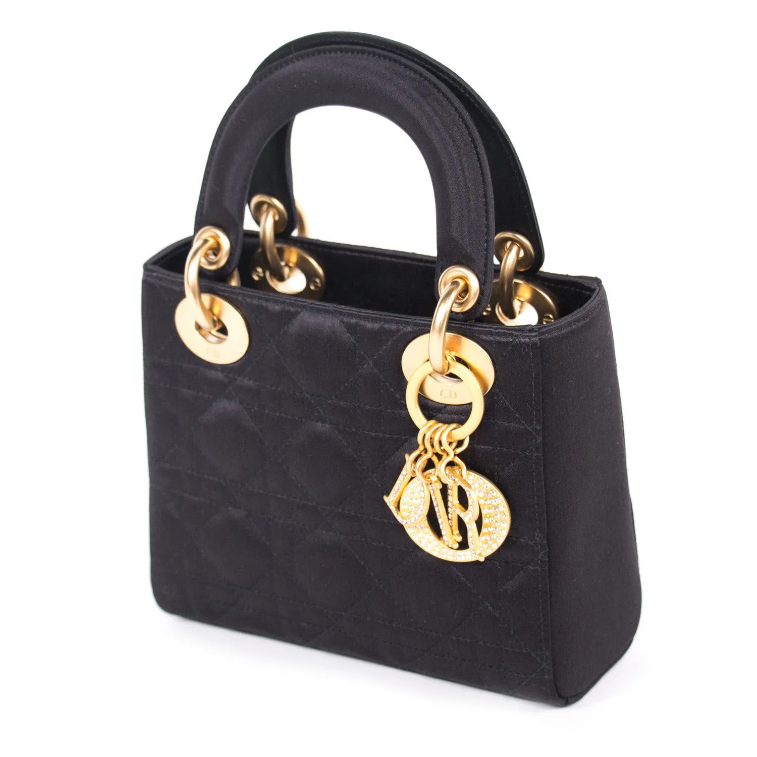 Christian Dior Satin Micro Lady Dior