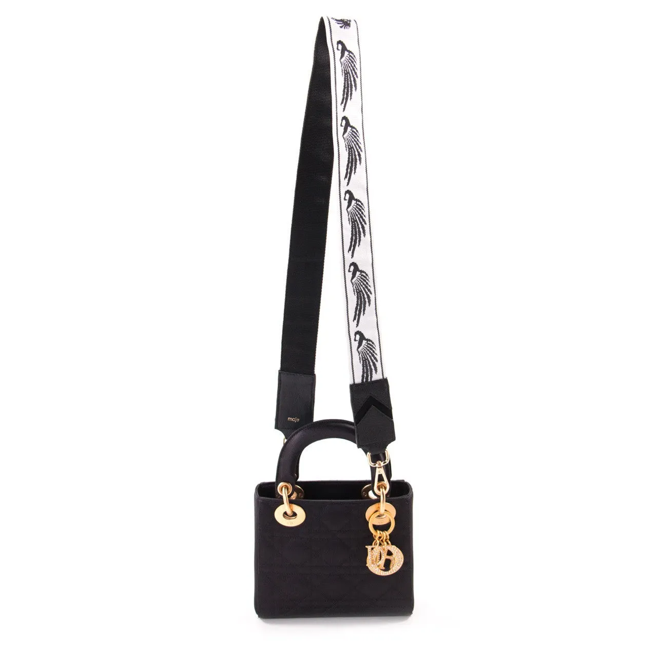 Christian Dior Satin Micro Lady Dior