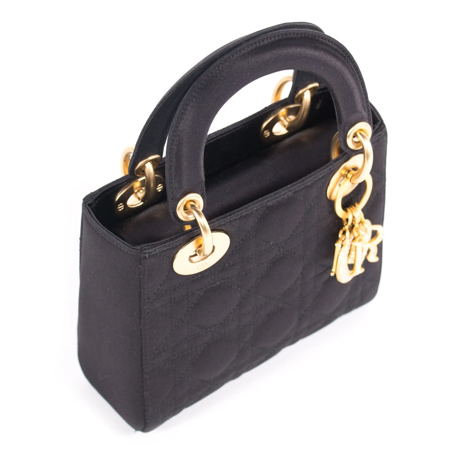 Christian Dior Satin Micro Lady Dior