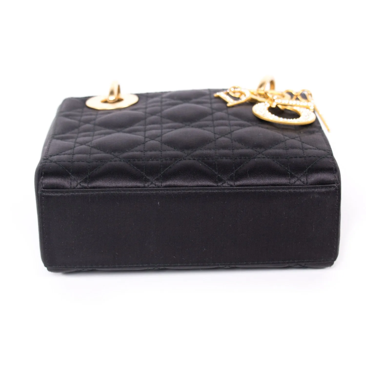 Christian Dior Satin Micro Lady Dior