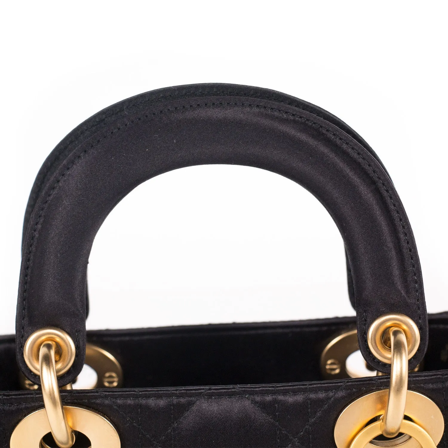 Christian Dior Satin Micro Lady Dior