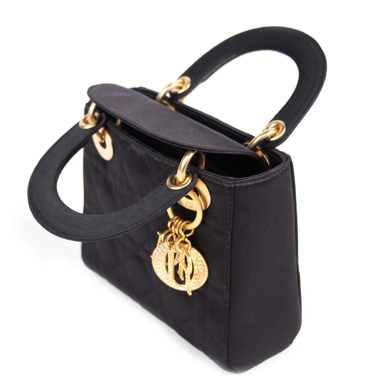 Christian Dior Satin Micro Lady Dior