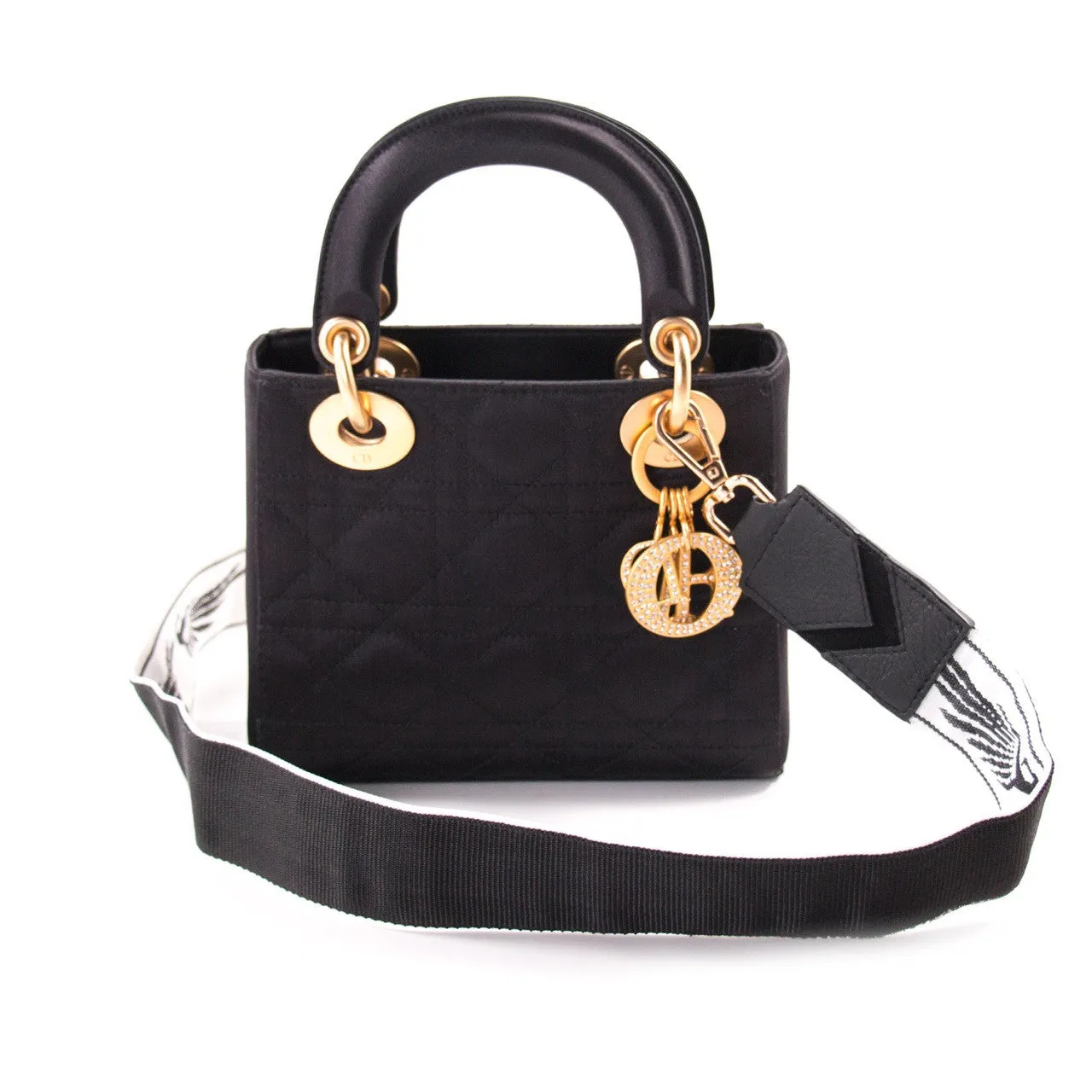 Christian Dior Satin Micro Lady Dior