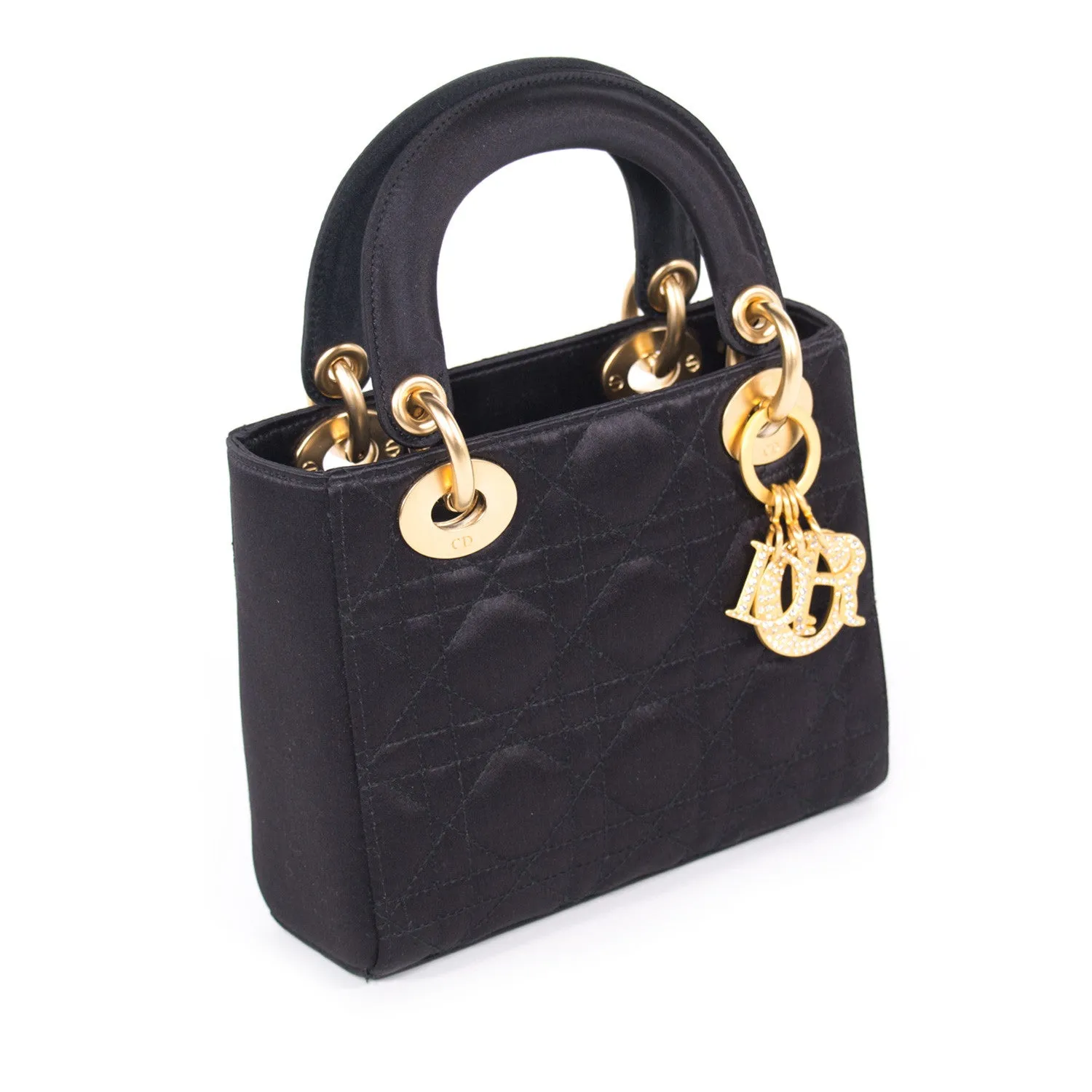 Christian Dior Satin Micro Lady Dior