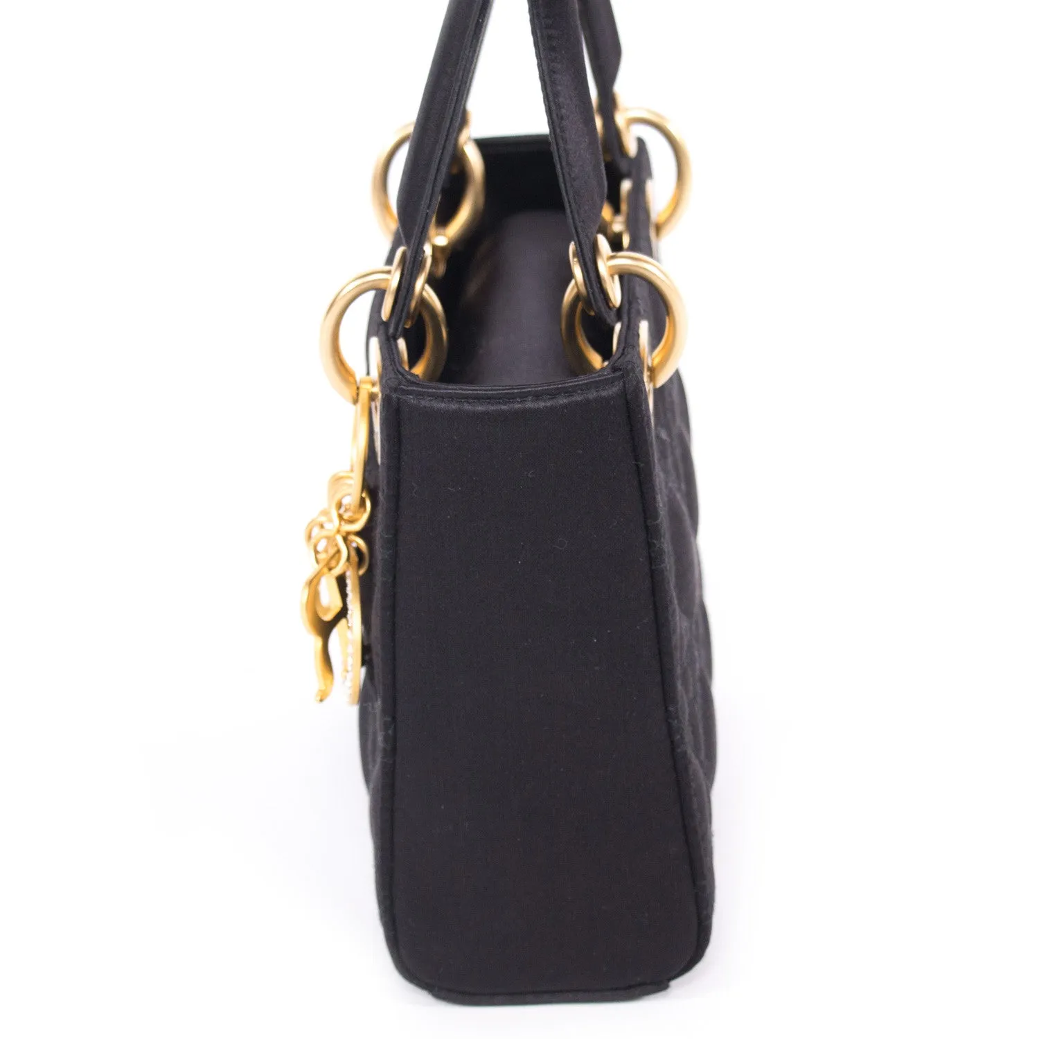 Christian Dior Satin Micro Lady Dior