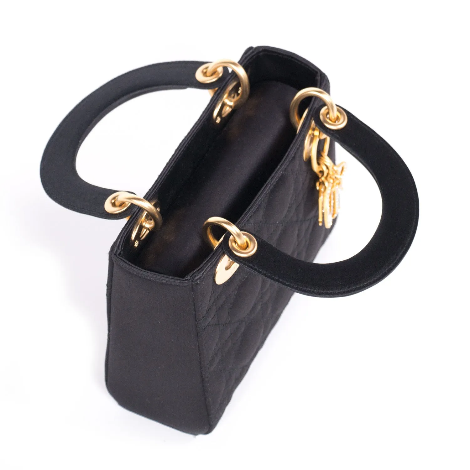 Christian Dior Satin Micro Lady Dior