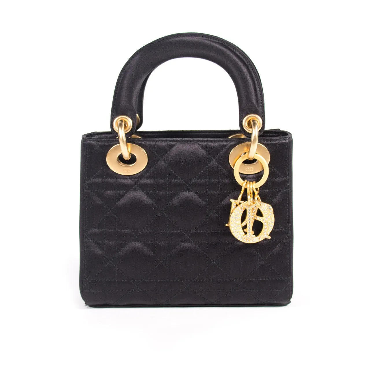 Christian Dior Satin Micro Lady Dior