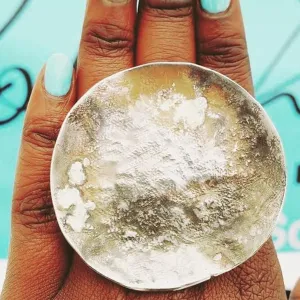 Circle Statement Ring - Oxidized