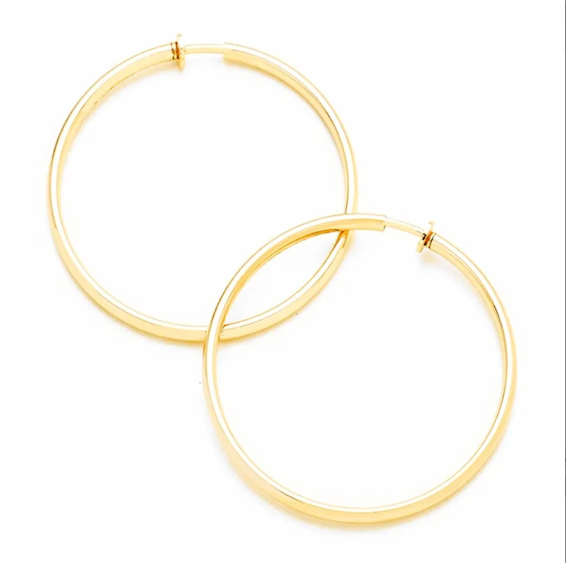 CLIP-ON HOOPS(PLAIN)