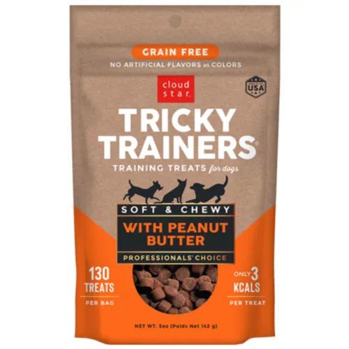 Cloud Star Tricky Trainers Chewy GF Peanut Butter 5oz