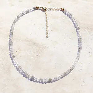 Cloudy Quartz Beaded Necklace