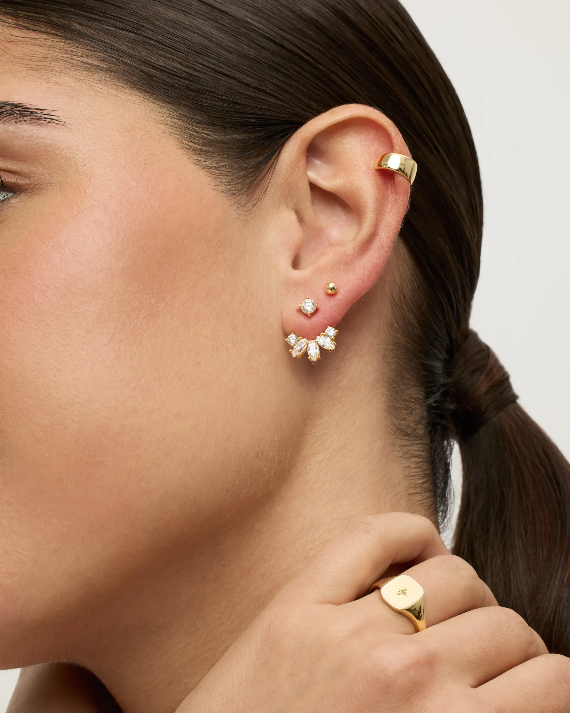 Cluster Earring Jacket