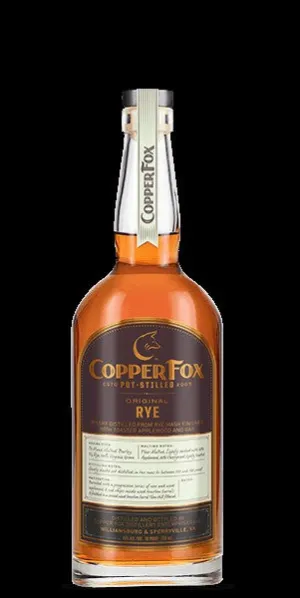 Copper Fox Original Rye Whiskey 750 ml