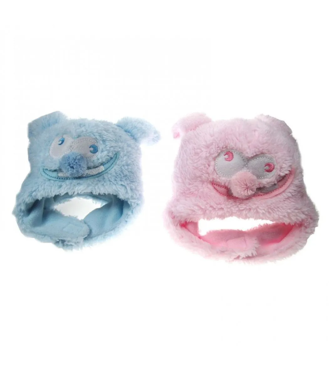 CORAL FLEECE 'FACE' HAT: H450