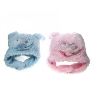 CORAL FLEECE 'FACE' HAT: H450
