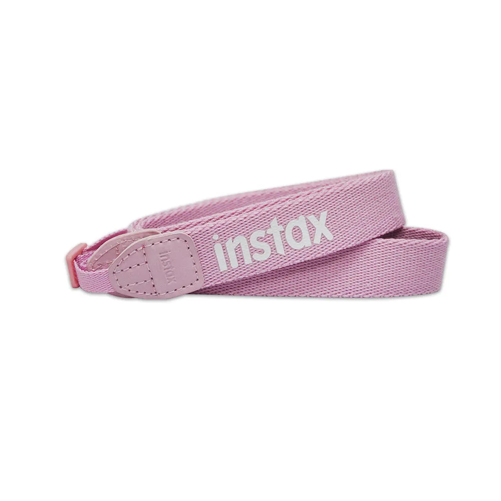 Correa para cámara Instax rosa
