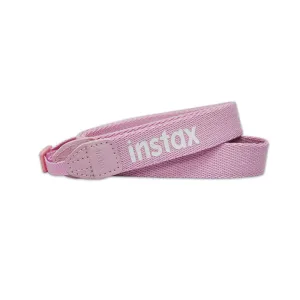 Correa para cámara Instax rosa