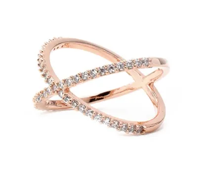 Cross Me Statement Ring